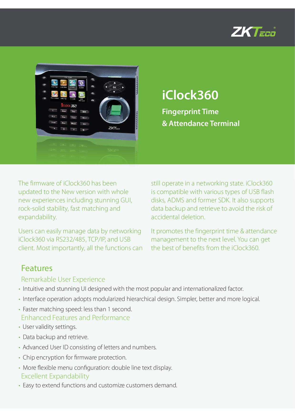 iClock360